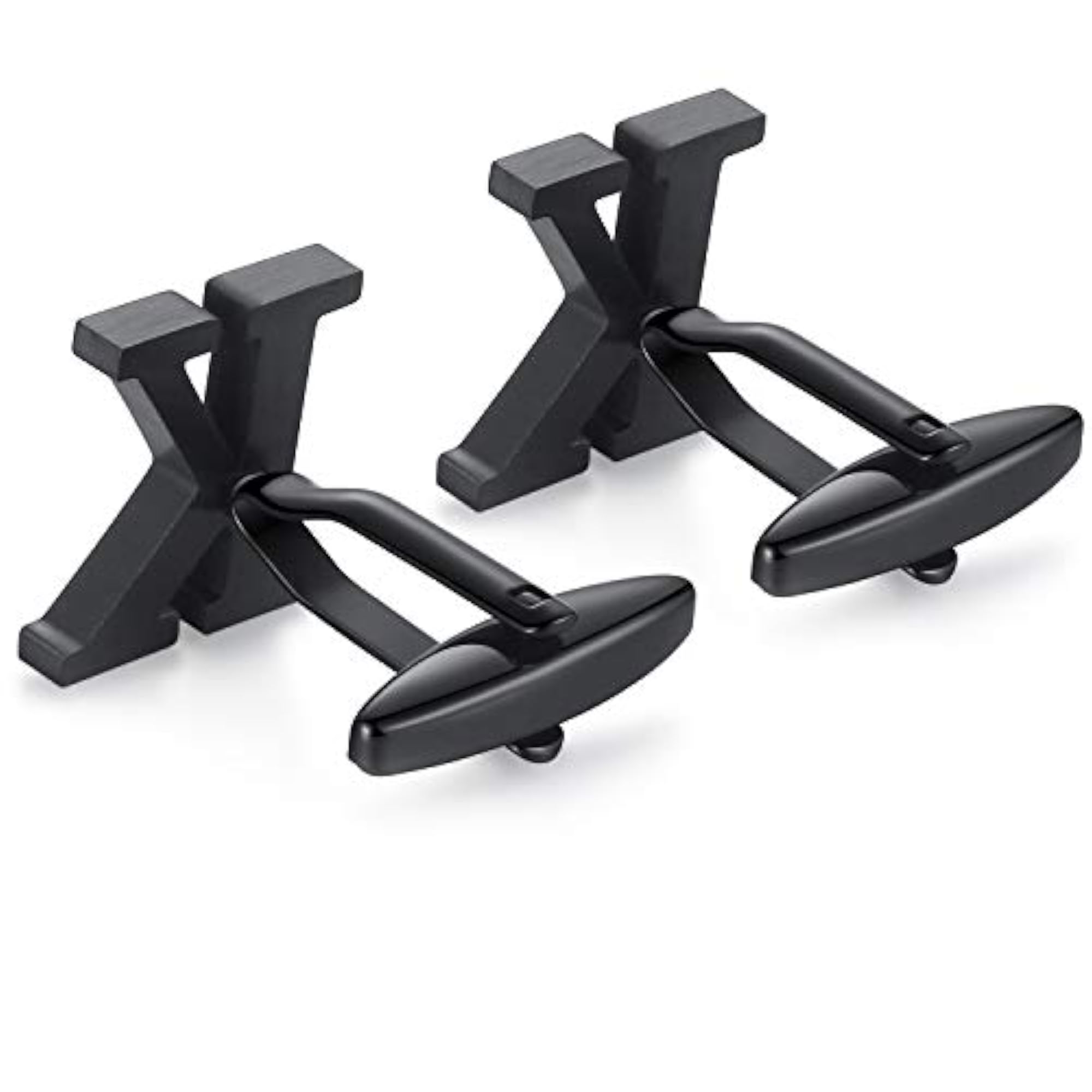 Initial Alphabet Letter Cufflinks for Men, Elegant Gift